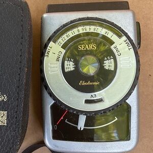 📸✨ vintage Sears Electronic Meter ✨🎥